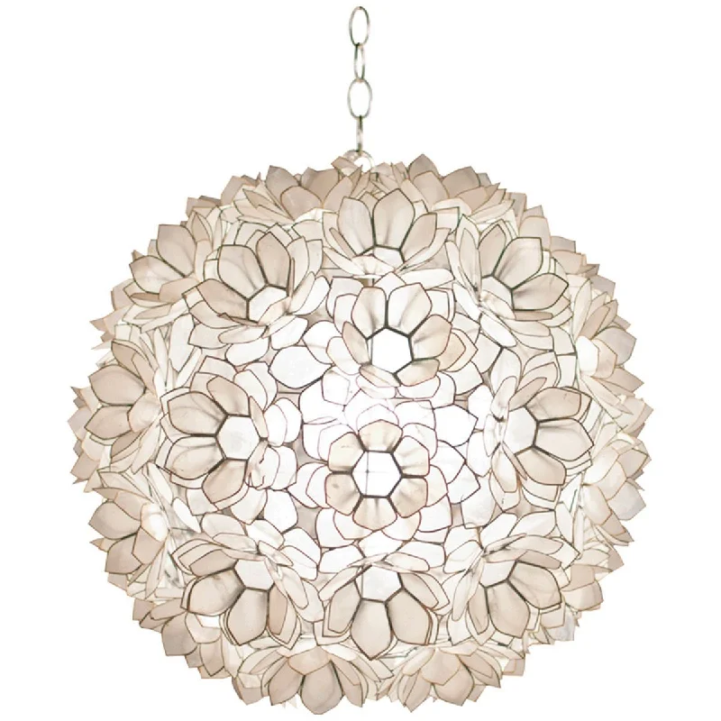 Modern Minimalist Ceiling Lights for Contemporary InteriorsWorlds Away 20" Diameter Capiz Shell Lotus Pendant JUPITER Modern Minimalist Ceiling Lights for Contemporary InteriorsWorlds Away 20" Diameter Capiz Shell Lotus Pendant JUPITER